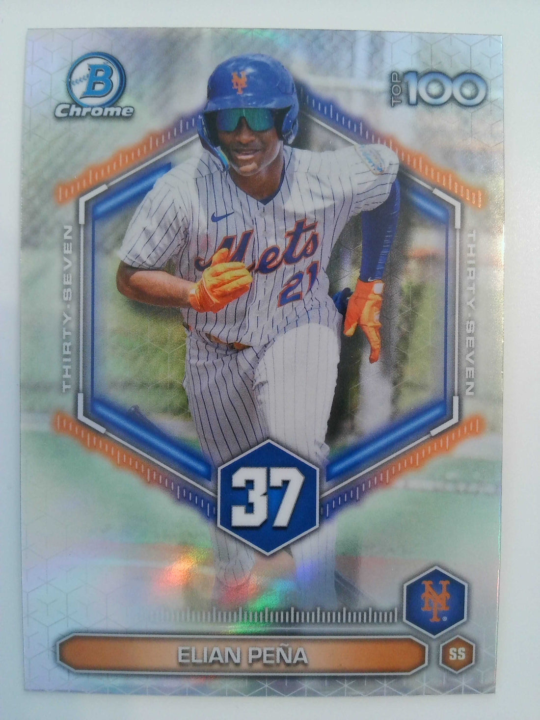 2026 Bowman Baseball Bowman Scouts' Top 100 Elian Peña #BTP-37