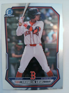 2026 Bowman Baseball Chrome Prospects Franklin Arias #BCP-27