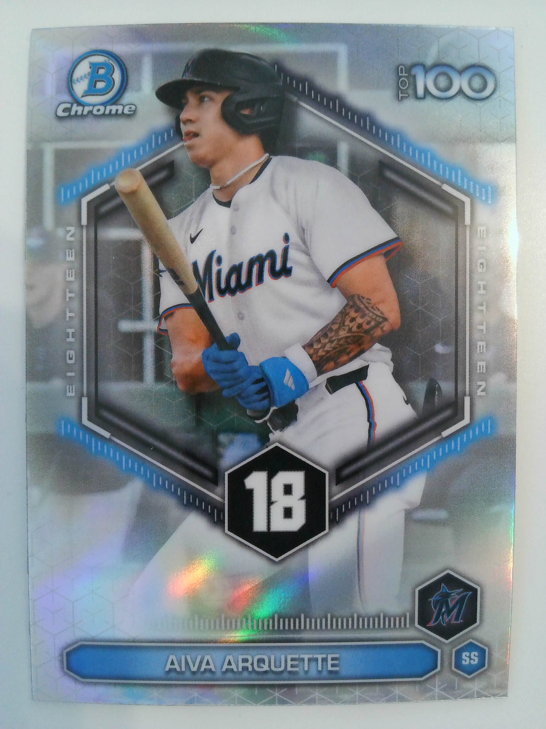 2026 Bowman Baseball Bowman Scouts' Top 100 Aiva Arquette #BTP-18