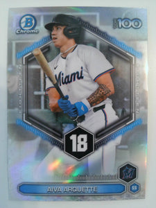 2026 Bowman Baseball Bowman Scouts' Top 100 Aiva Arquette #BTP-18