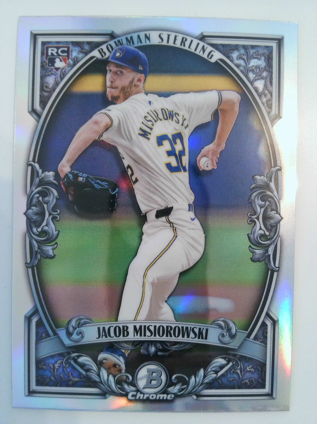 2026 Bowman Baseball Bowman Sterling Jacob Misiorowski #BST-13