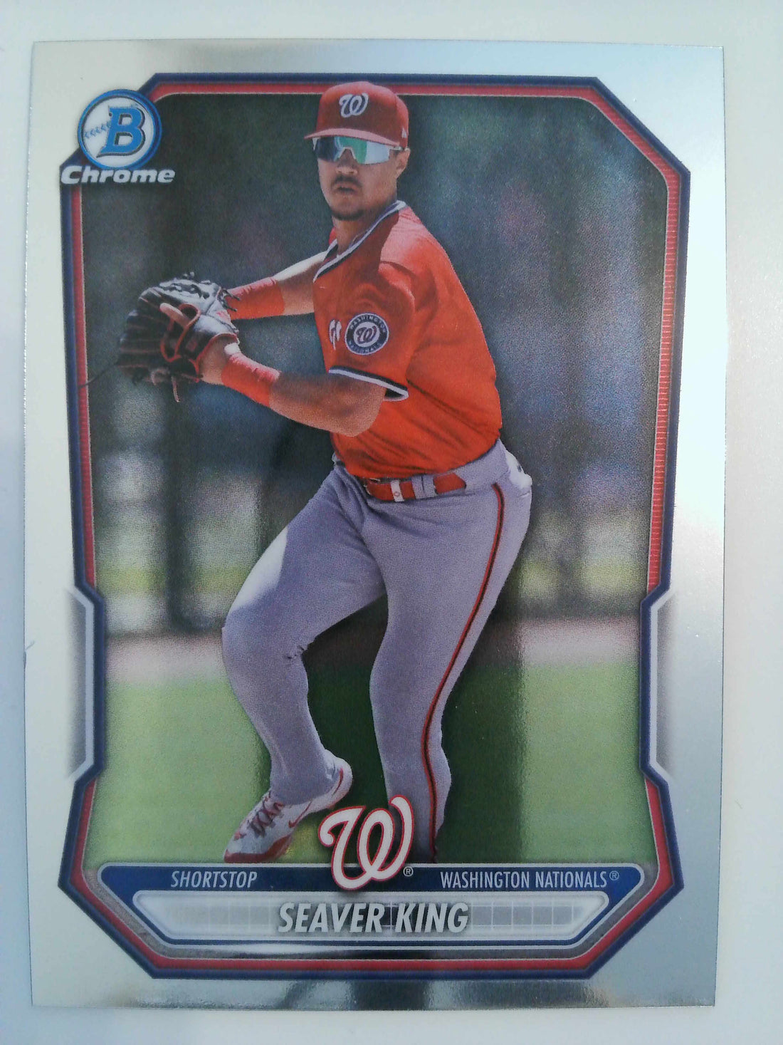 2026 Bowman Baseball Chrome Prospects Seaver King #BCP-129