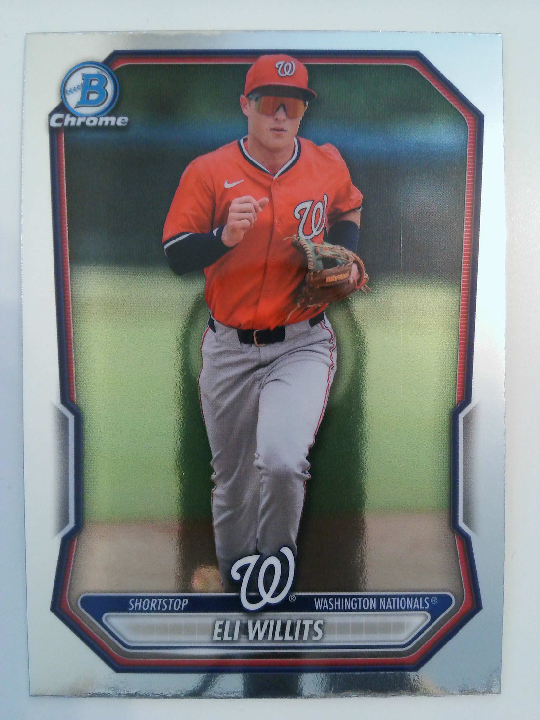 2026 Bowman Baseball Chrome Prospects Eli Willits #BCP-95