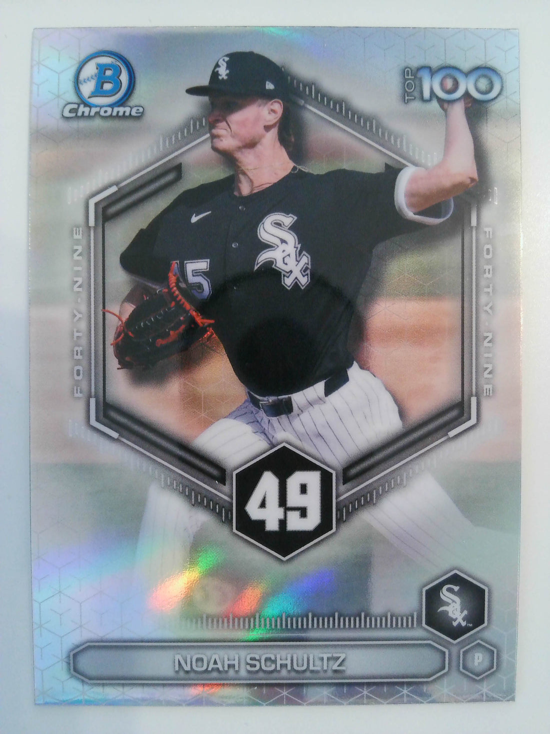 2026 Bowman Baseball Bowman Scouts' Top 100 Noah Schultz #BTP-49