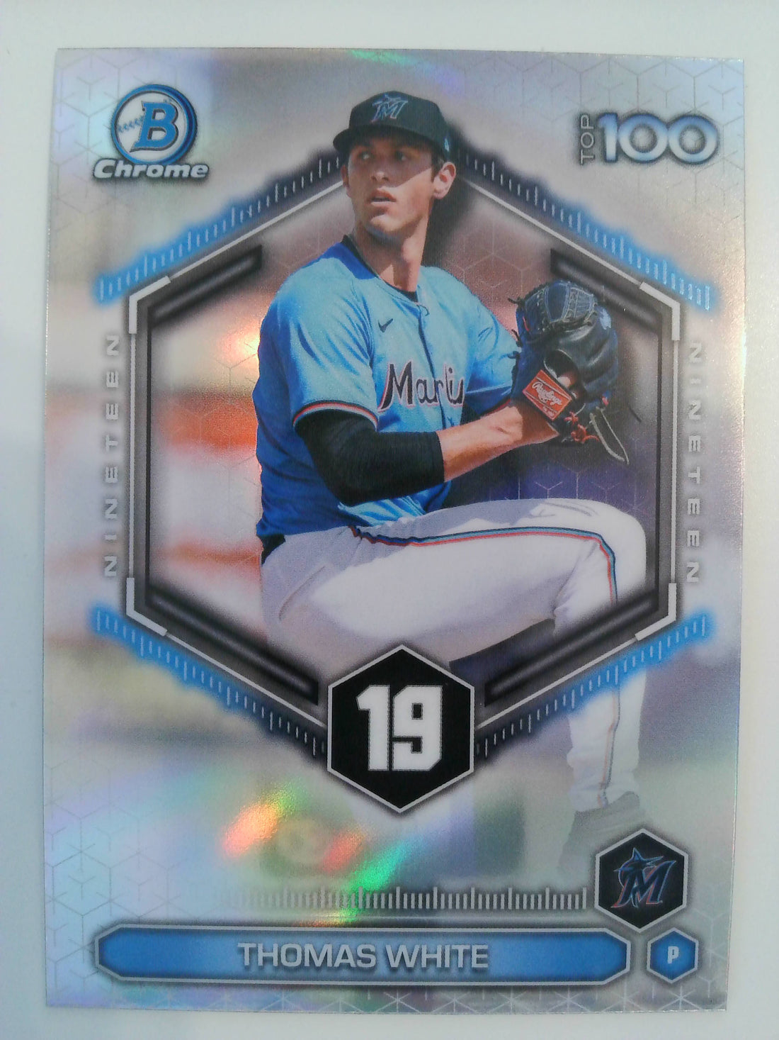 2026 Bowman Baseball Bowman Scouts' Top 100 Thomas White #BTP-19