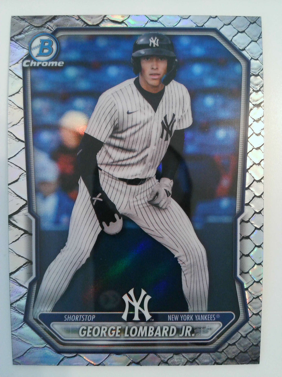 2026 Bowman Chrome Prospects Reptilian Refractor George Lombard Jr. #BCP-64
