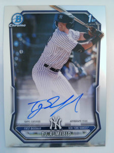 2026 Bowman Baseball Chrome Prospects Autograph T.J. Rumfield #CPA-TR