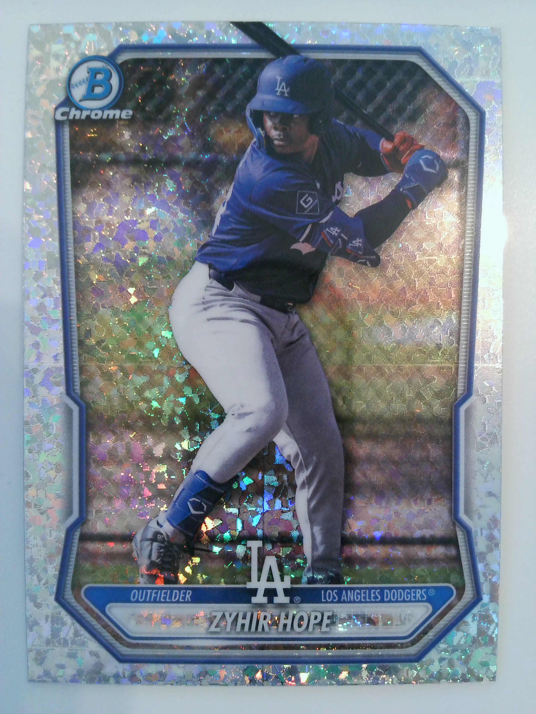 2026 Bowman Baseball Chrome Prospects Mini Diamond Zyhir Hope #BCP-86