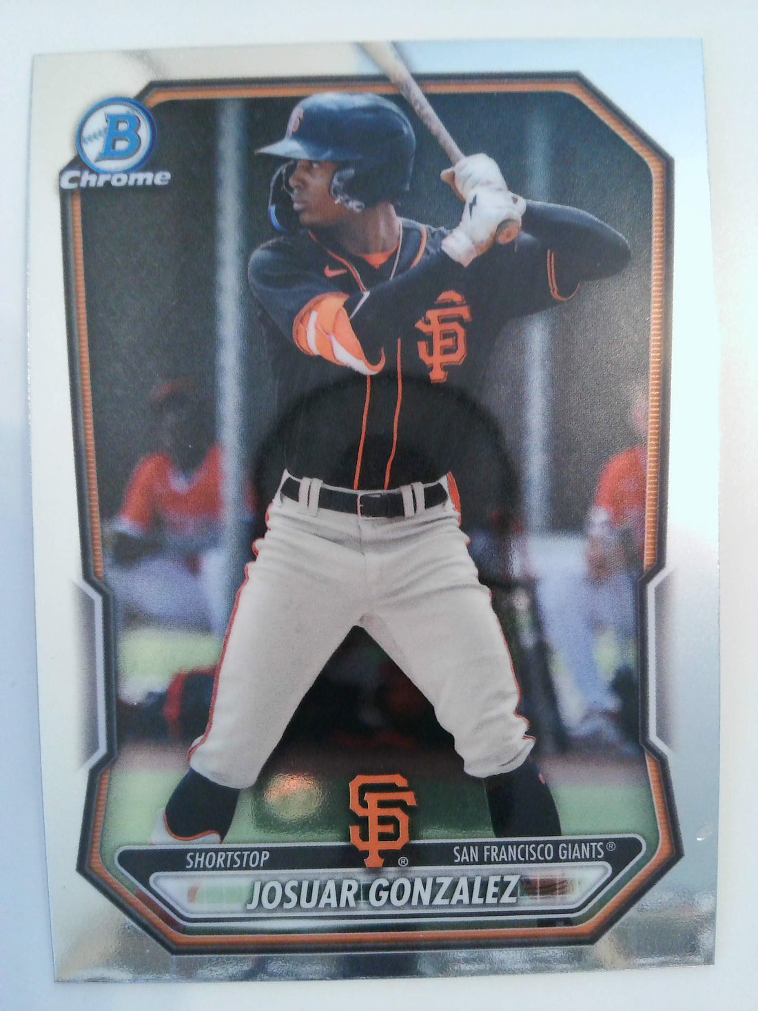 2026 Bowman Baseball Chrome Prospects Josuar Gonzalez #BCP-56