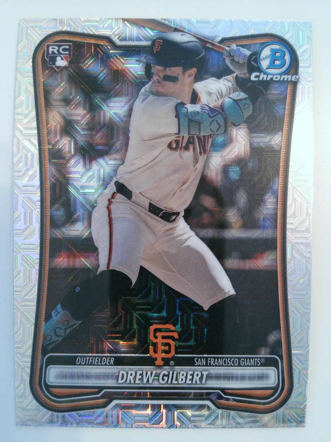 2026 Bowman Chrome Baseball Mojo Refractor Drew Gilbert #40 RC
