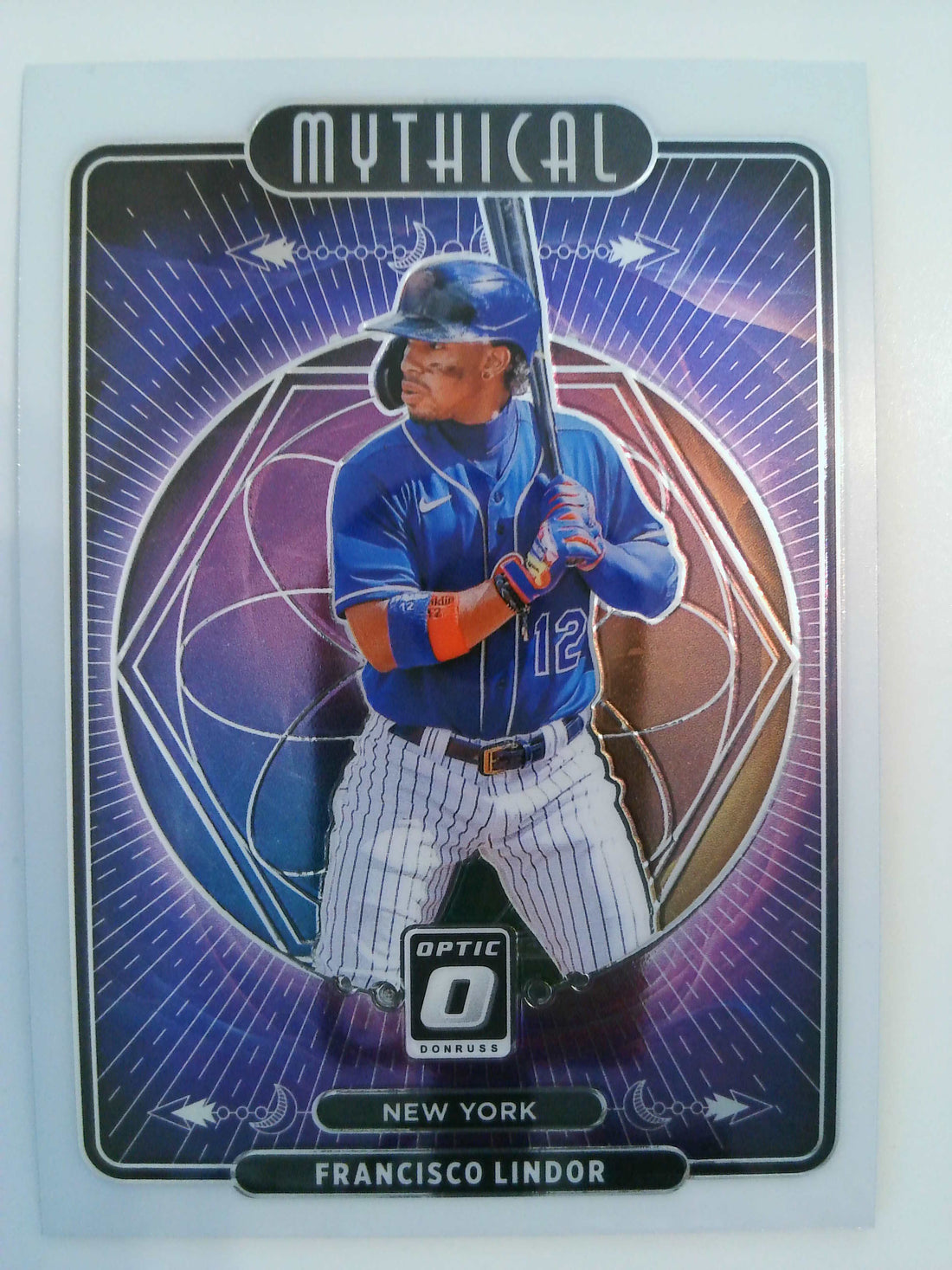 2021 Donruss Optic Baseball Mythical Holo Francisco Lindor #M12
