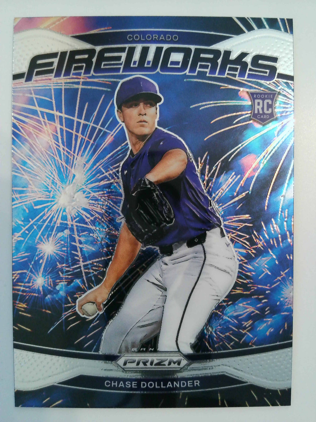2025 Panini Prizm Baseball Fireworks Chase Dollander #16