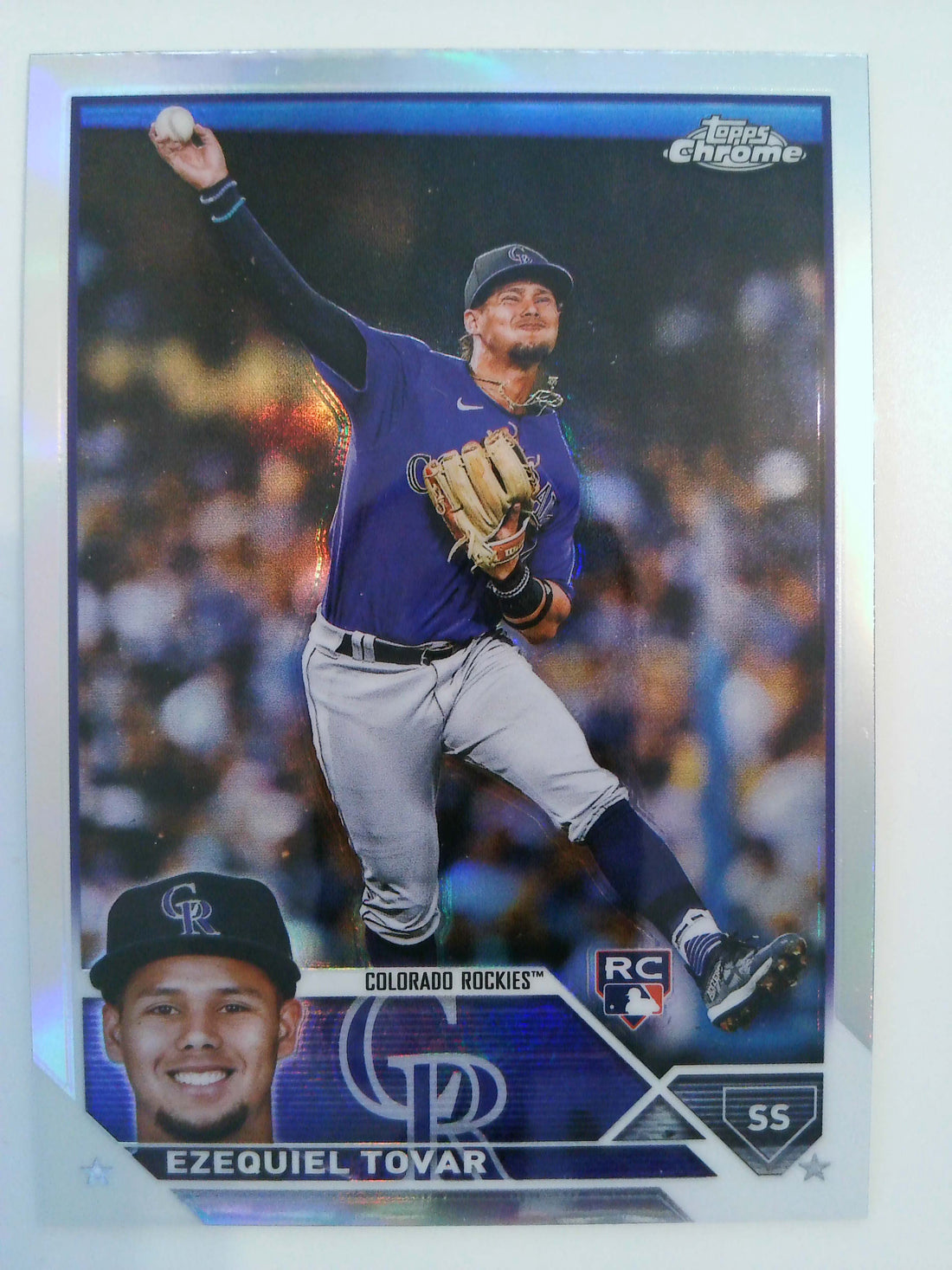 2023 Topps Chrome Baseball Refractors Ezequiel Tovar #106