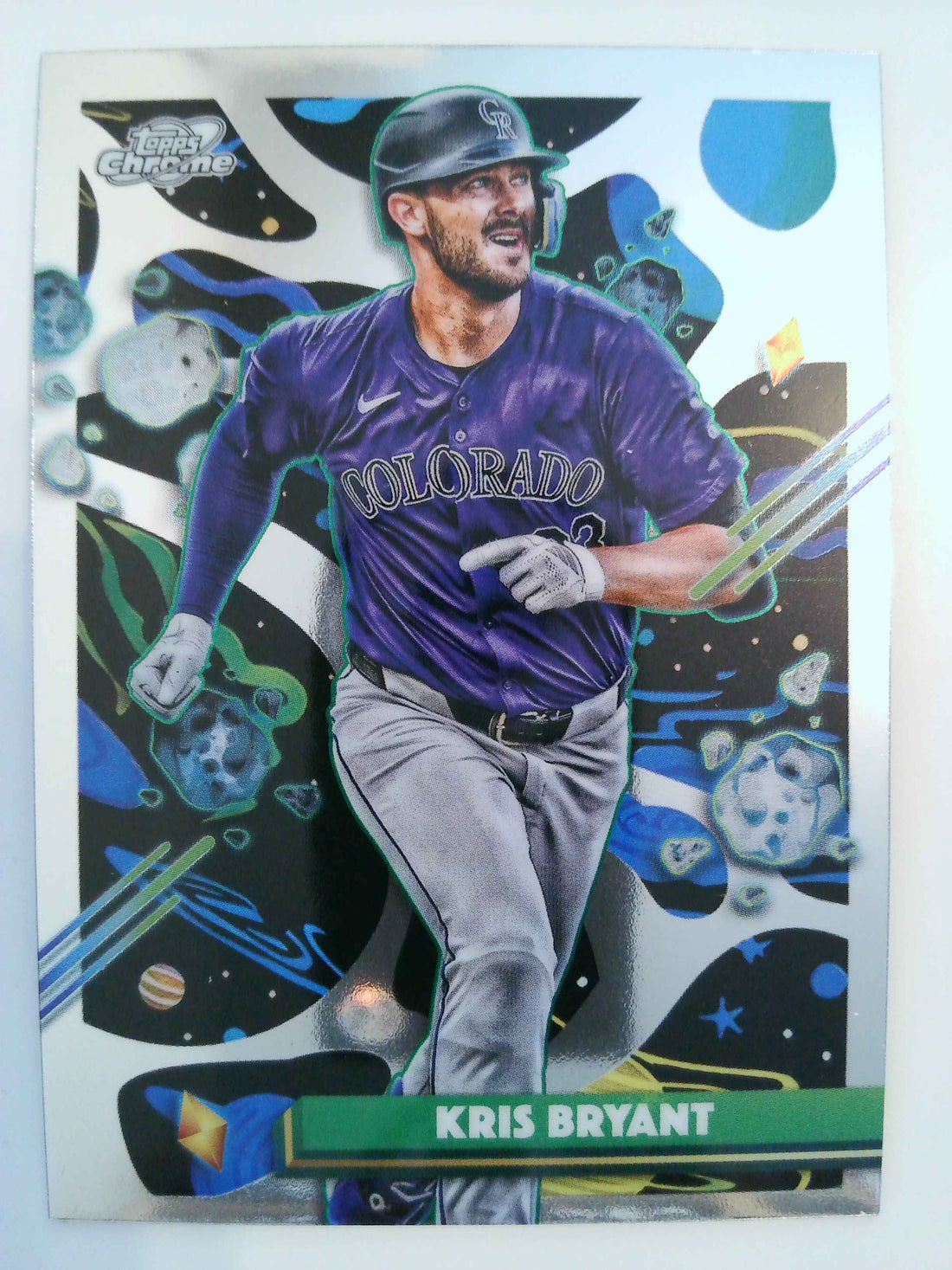2025 Topps Chrome Cosmic Baseball Kris Bryant #61
