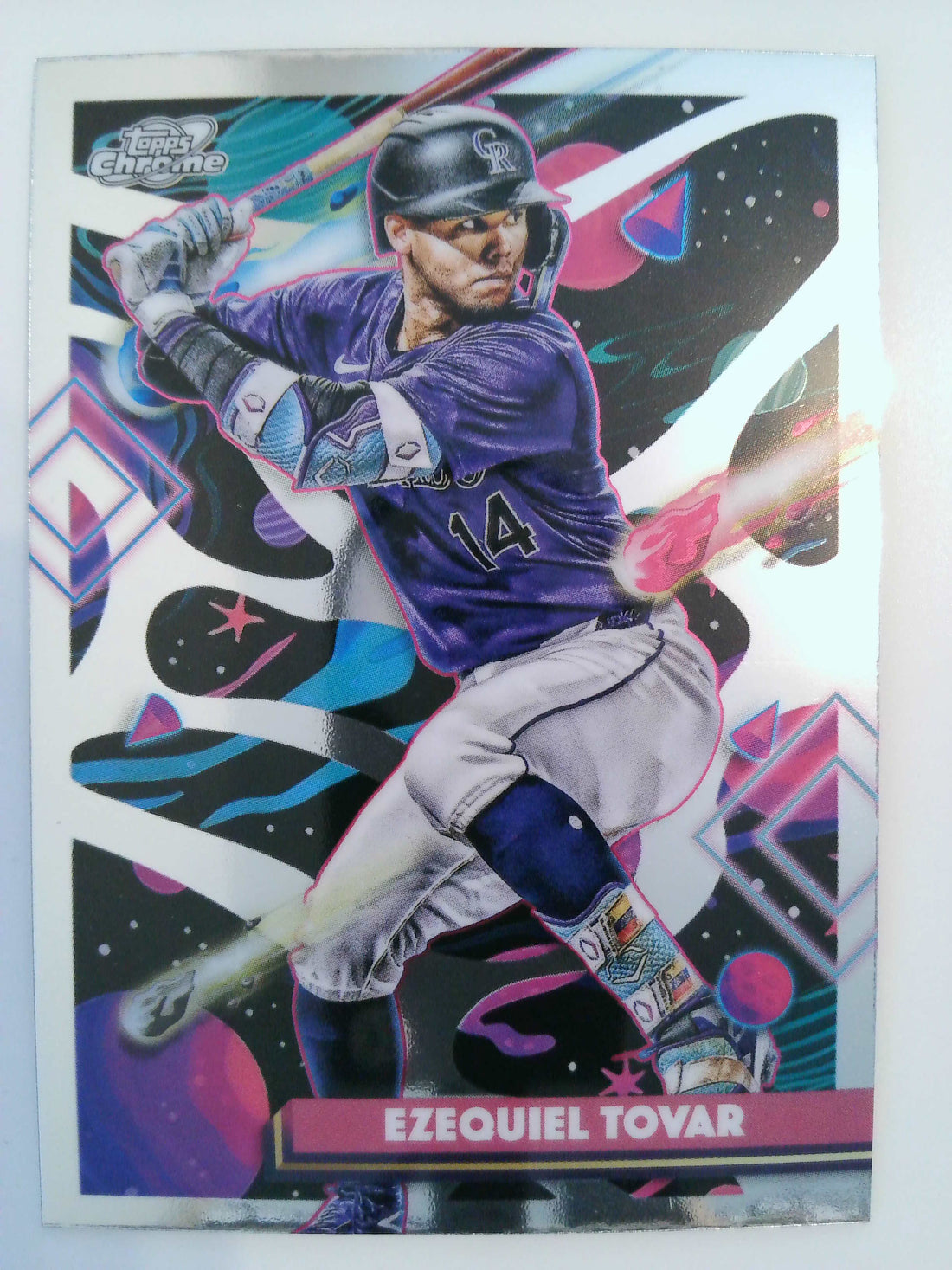 2025 Topps Chrome Cosmic Baseball Ezequiel Tovar #20