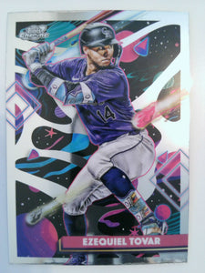 2025 Topps Chrome Cosmic Baseball Ezequiel Tovar #20