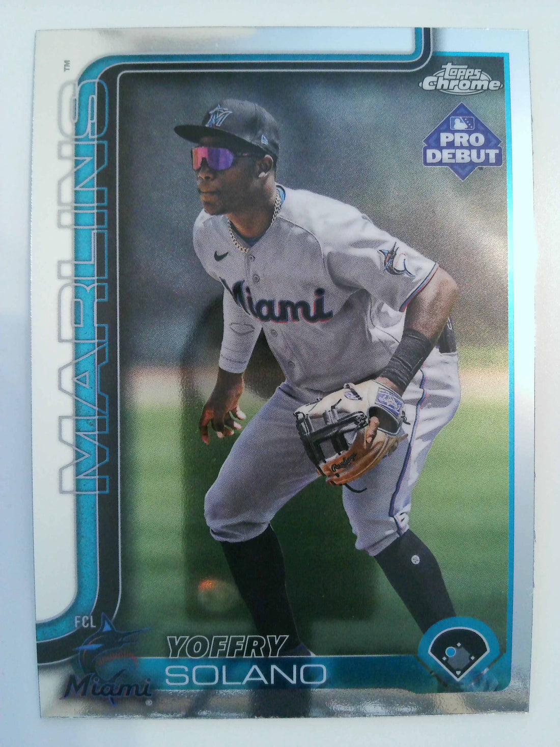 2025 Topps Pro Debut - Chrome Baseball Yoffry Solano #PDC-26