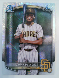2025 Bowman Chrome Baseball Prospects Mojo Jhoan De La Cruz #BCP-223
