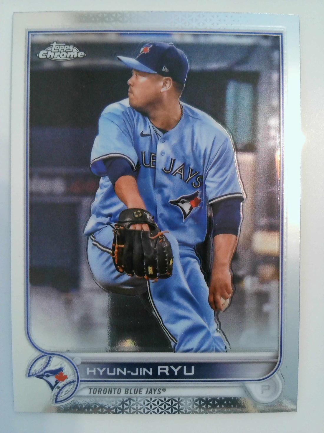 2022 Topps Chrome Baseball Hyun-Jin Ryu #122