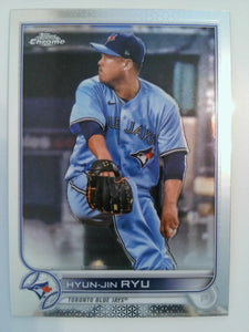 2022 Topps Chrome Baseball Hyun-Jin Ryu #122