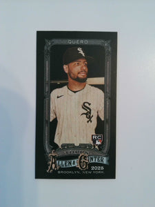 2025 Topps Allen & Ginter X Baseball Mini Edgar Quero #247 Rookie