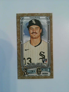 2025 Topps Allen & Ginter Baseball Mini Gold Border Drew Thorpe #250 Rookie