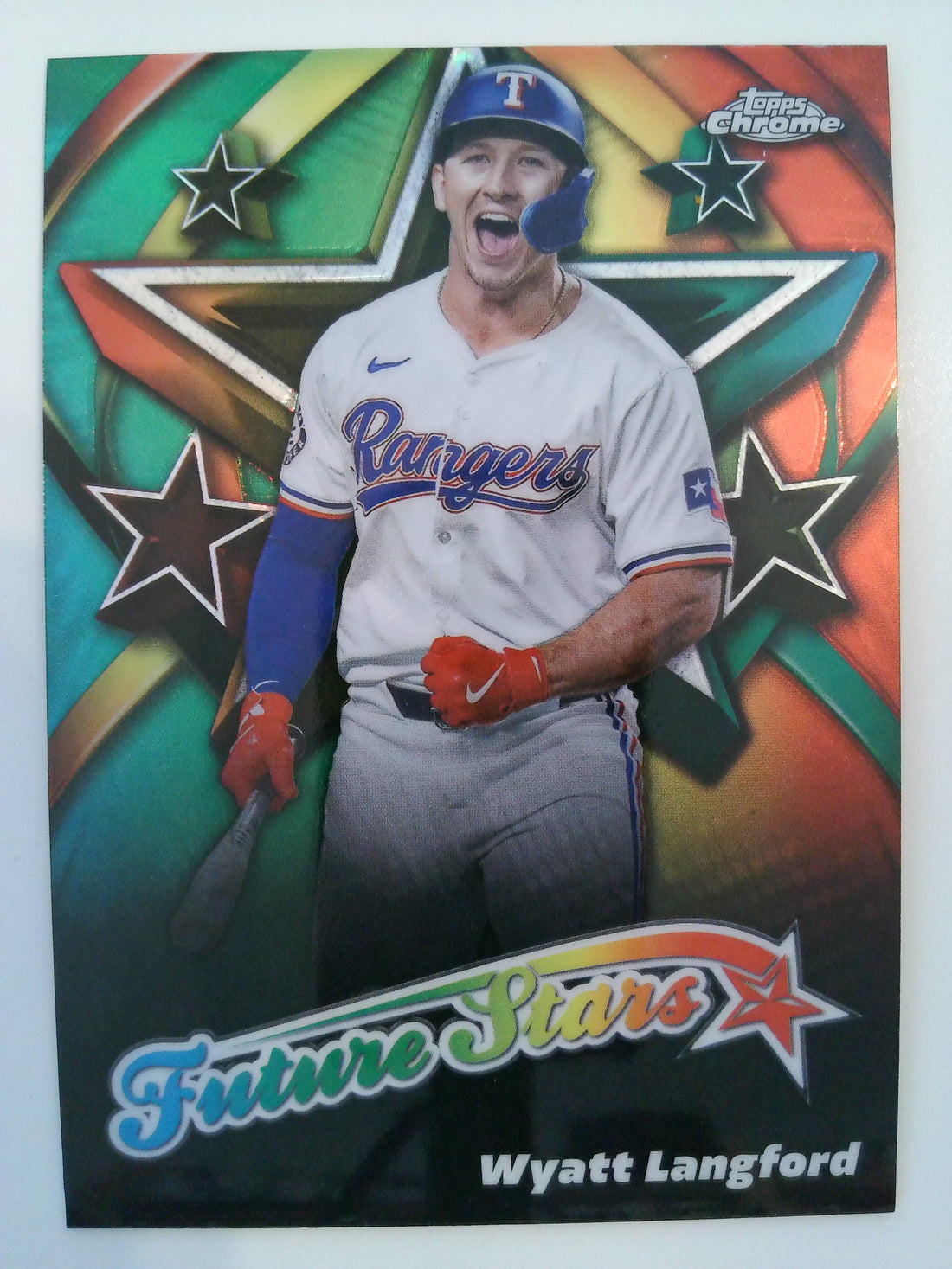 2025 Topps Chrome Baseball Future Stars Wyatt Langford #FS-13