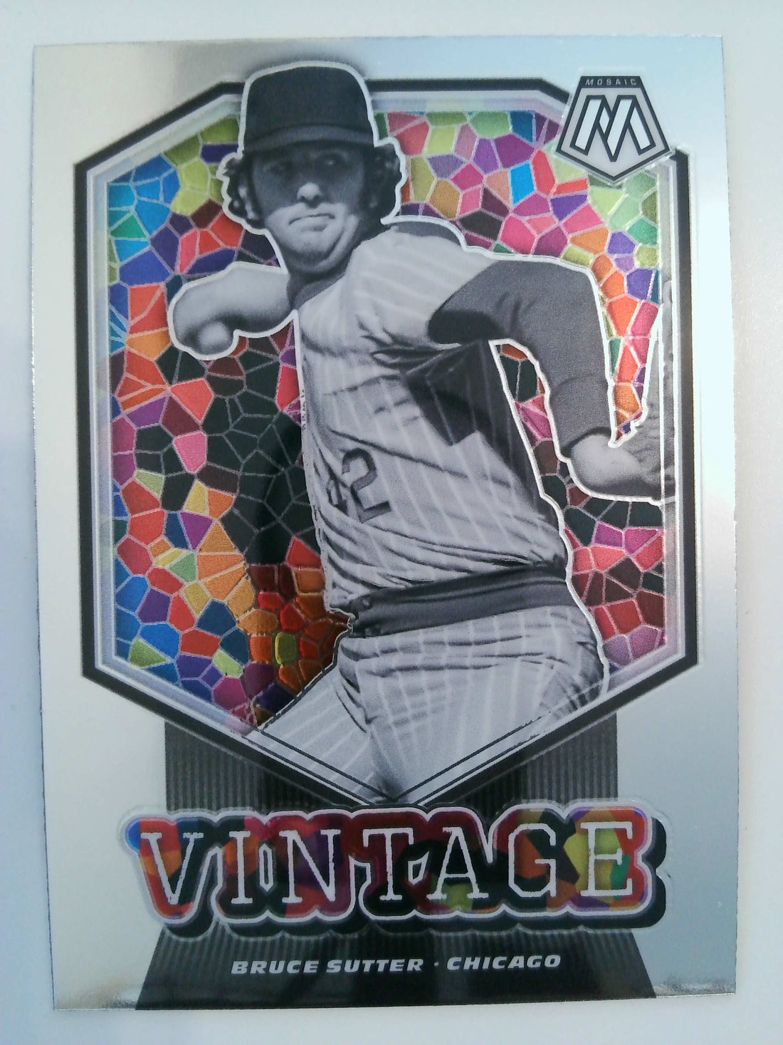 2021 Panini Mosaic Baseball Vintage Bruce Sutter #V9
