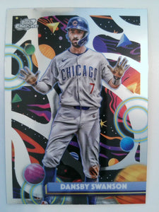2025 Topps Chrome Cosmic Baseball Dansby Swanson #187