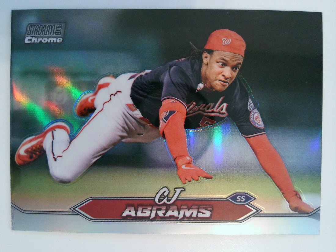 2024 Stadium Club Baseball Chrome Refractors CJ Abrams #222