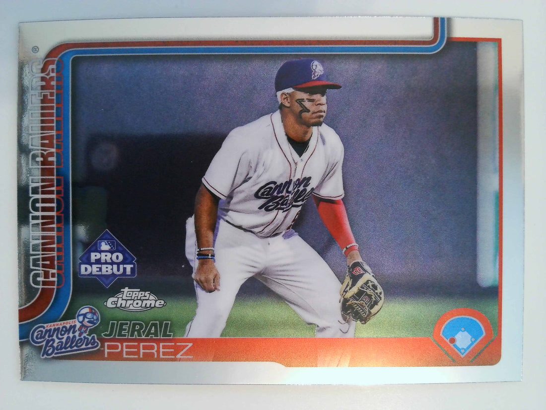 2025 Topps Pro Debut - Chrome Baseball Jeral Perez #PDC-24