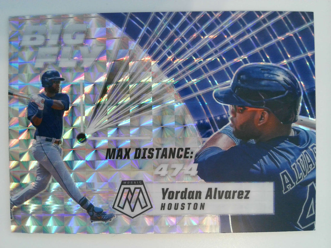 2021 Panini Mosaic Baseball Big Fly Mosaic Yordan Alvarez #BF10