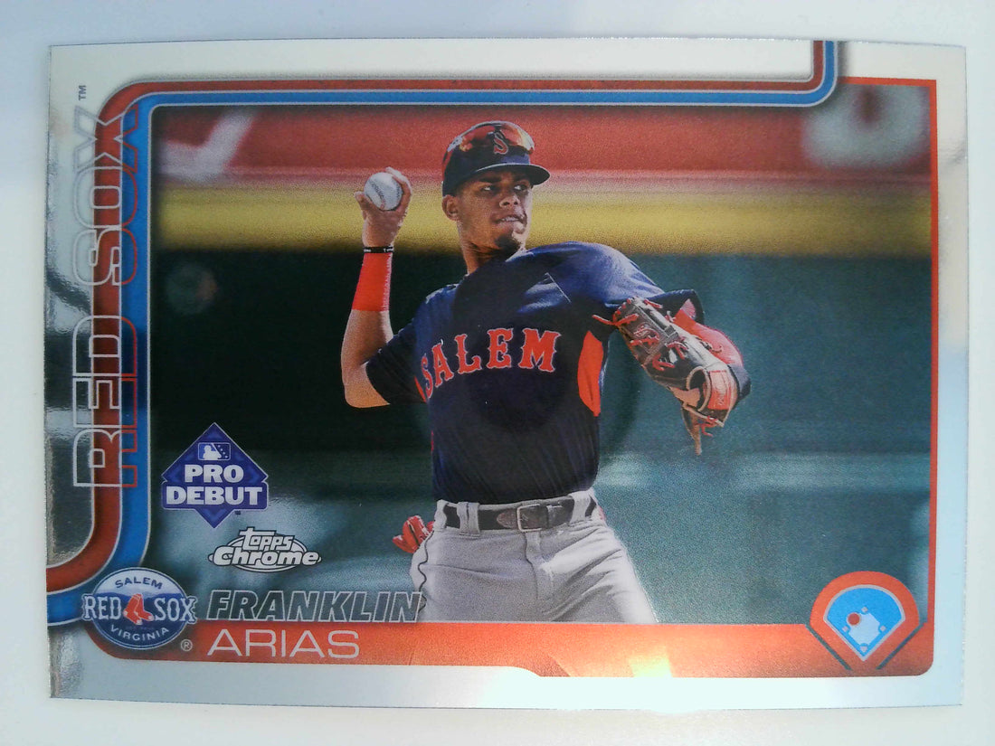 2025 Topps Pro Debut - Chrome Baseball Franklin Arias #PDC-138
