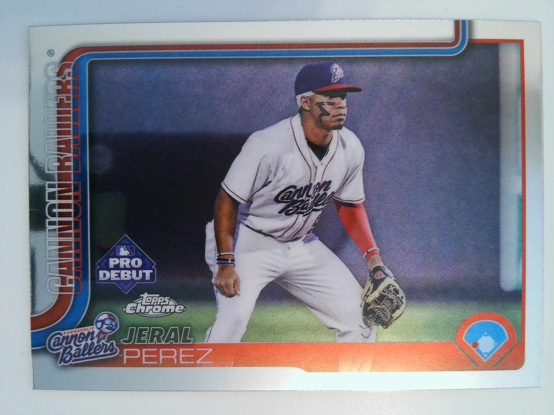 2025 Topps Pro Debut - Chrome Baseball Jeral Perez #PDC-24