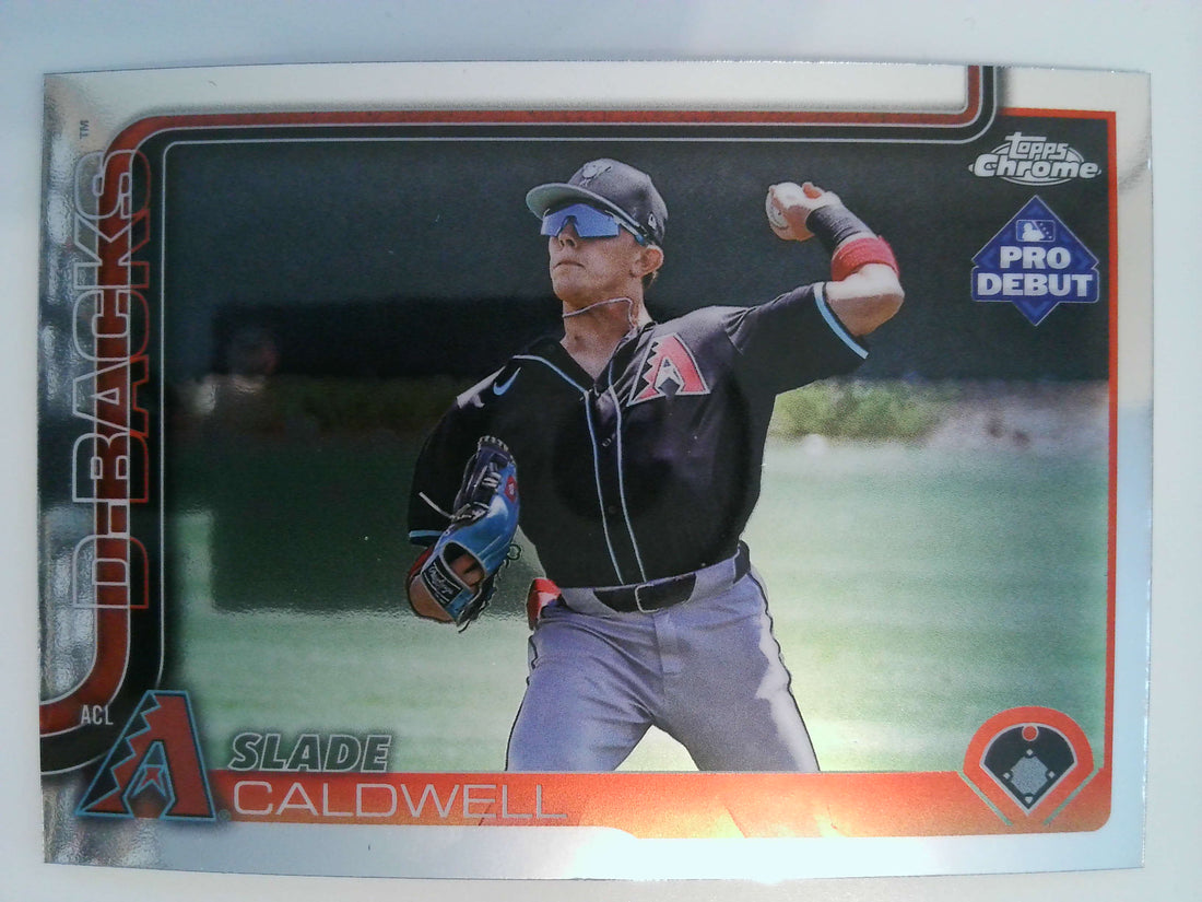 2025 Topps Pro Debut - Chrome Baseball Slade Caldwell #PDC-184