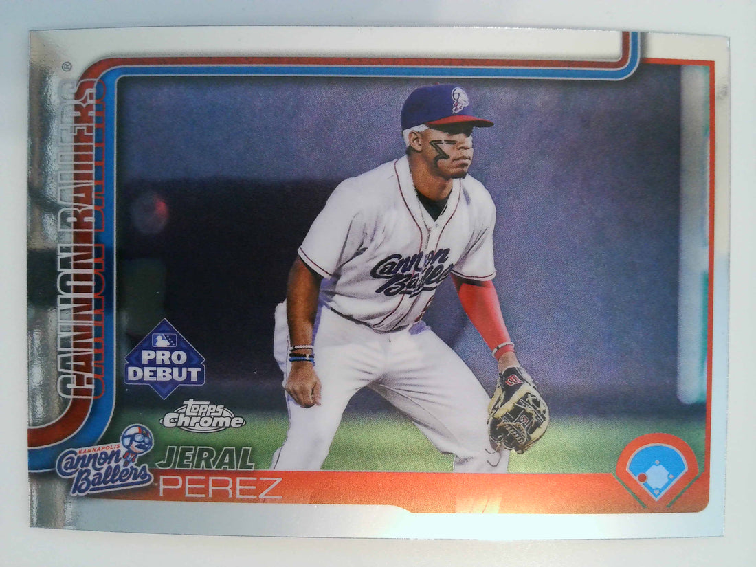 2025 Topps Pro Debut - Chrome Baseball Jeral Perez #PDC-24