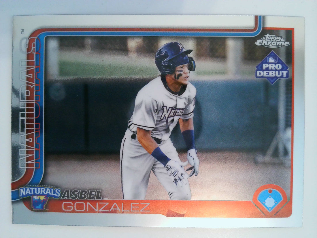 2025 Topps Pro Debut - Chrome Baseball Asbel Gonzalez #PDC-133
