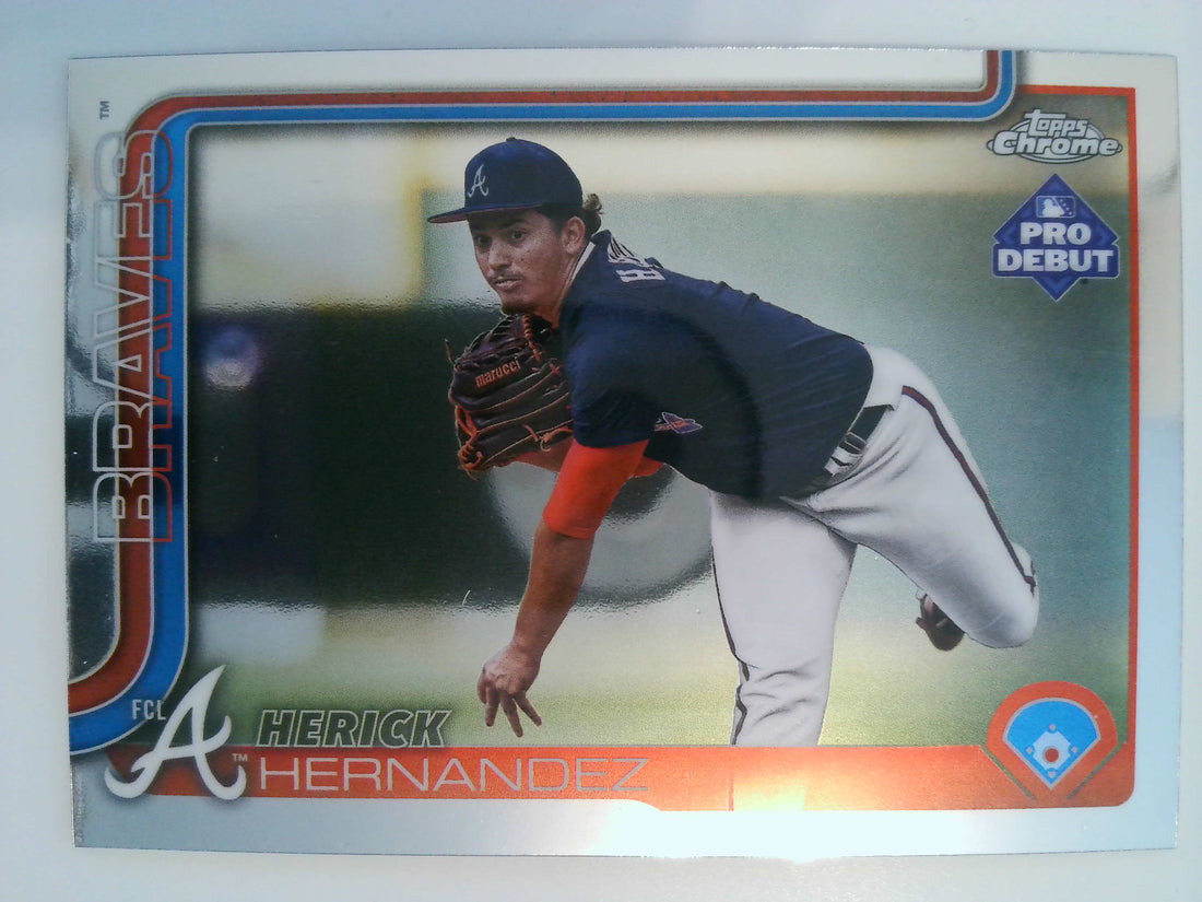 2025 Topps Pro Debut - Chrome Baseball Herick Hernandez #PDC-82