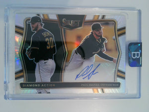 2025 Panini Select Baseball Diamond Action Signatures Paul Skenes #DAS-PS