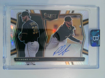 2025 Panini Select Baseball Diamond Action Signatures Paul Skenes #DAS-PS