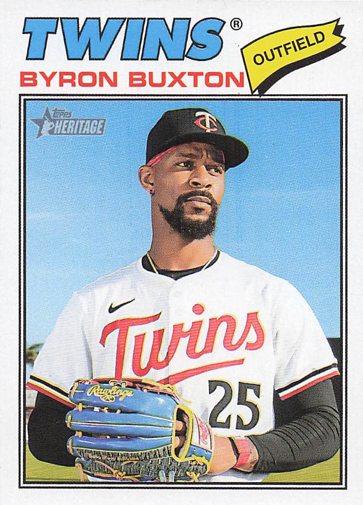 2026 Topps Heritage Baseball Byron Buxton #253
