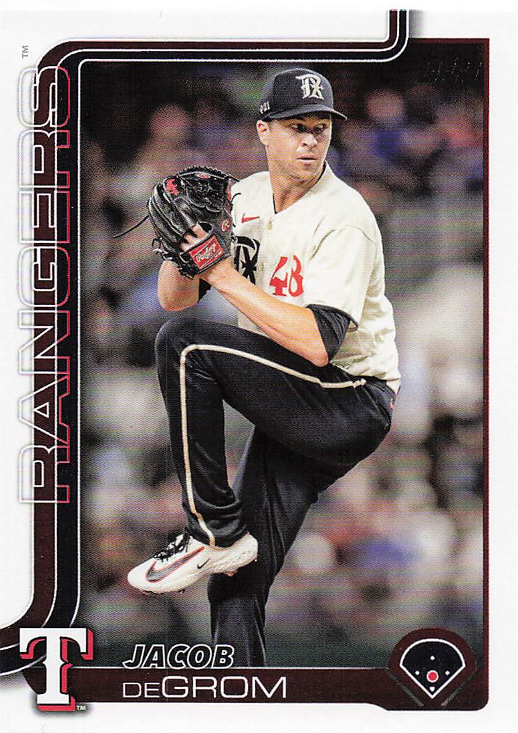 2025 Topps Baseball Jacob deGrom #208
