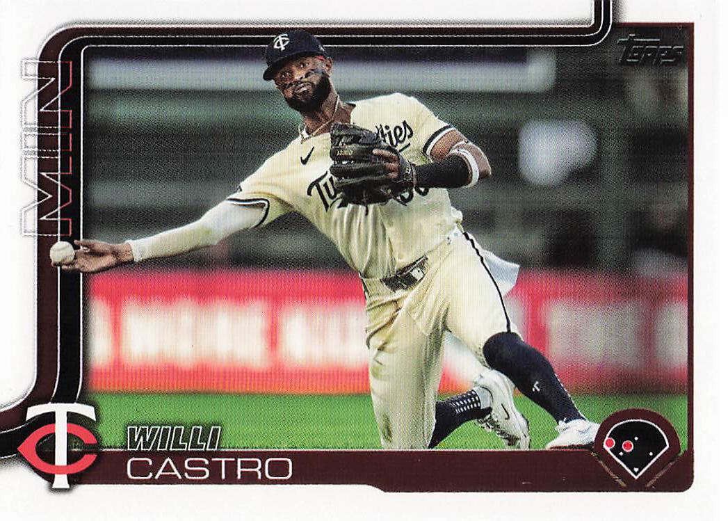 2025 Topps Baseball Willi Castro #155