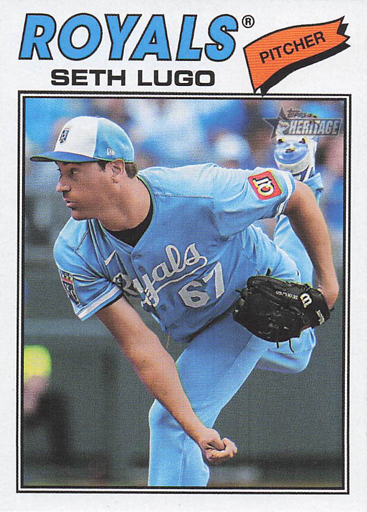 2026 Topps Heritage Baseball Seth Lugo #192