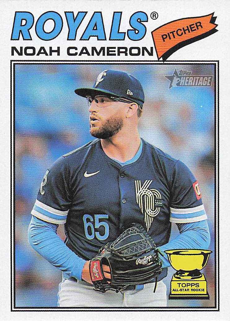 2026 Topps Heritage Baseball Noah Cameron #78