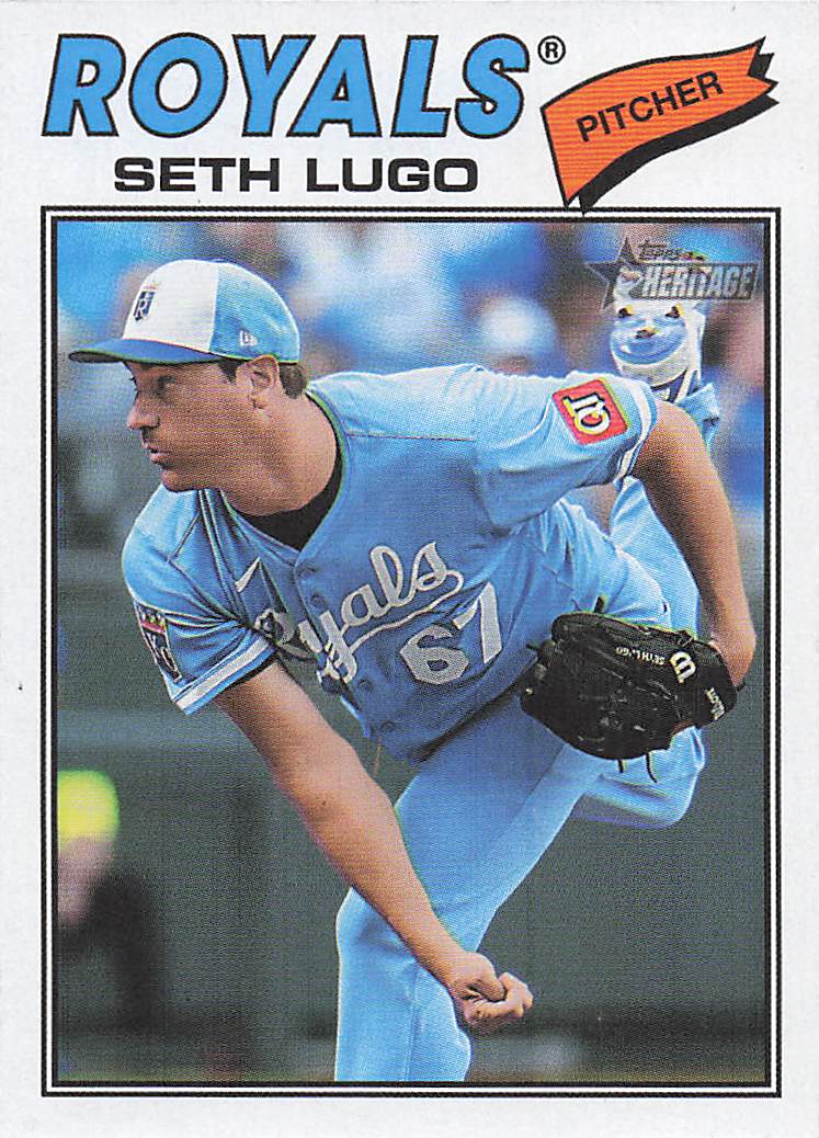 2026 Topps Heritage Baseball Seth Lugo #192