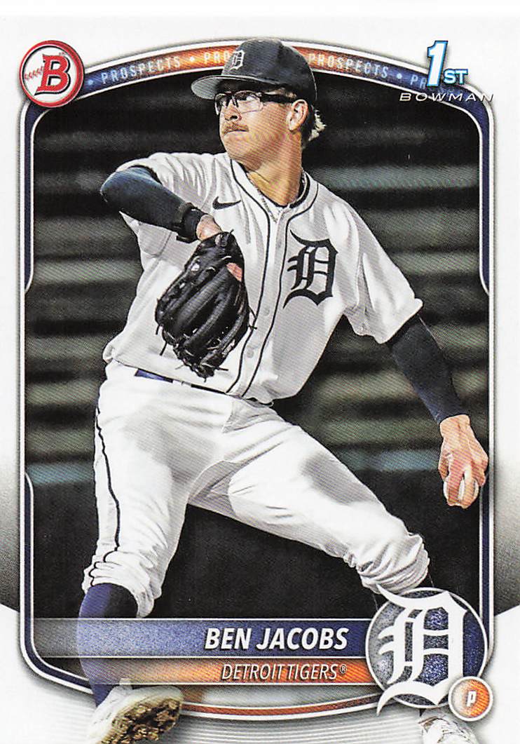 2025 Bowman Draft Baseball Ben Jacobs #BD-141
