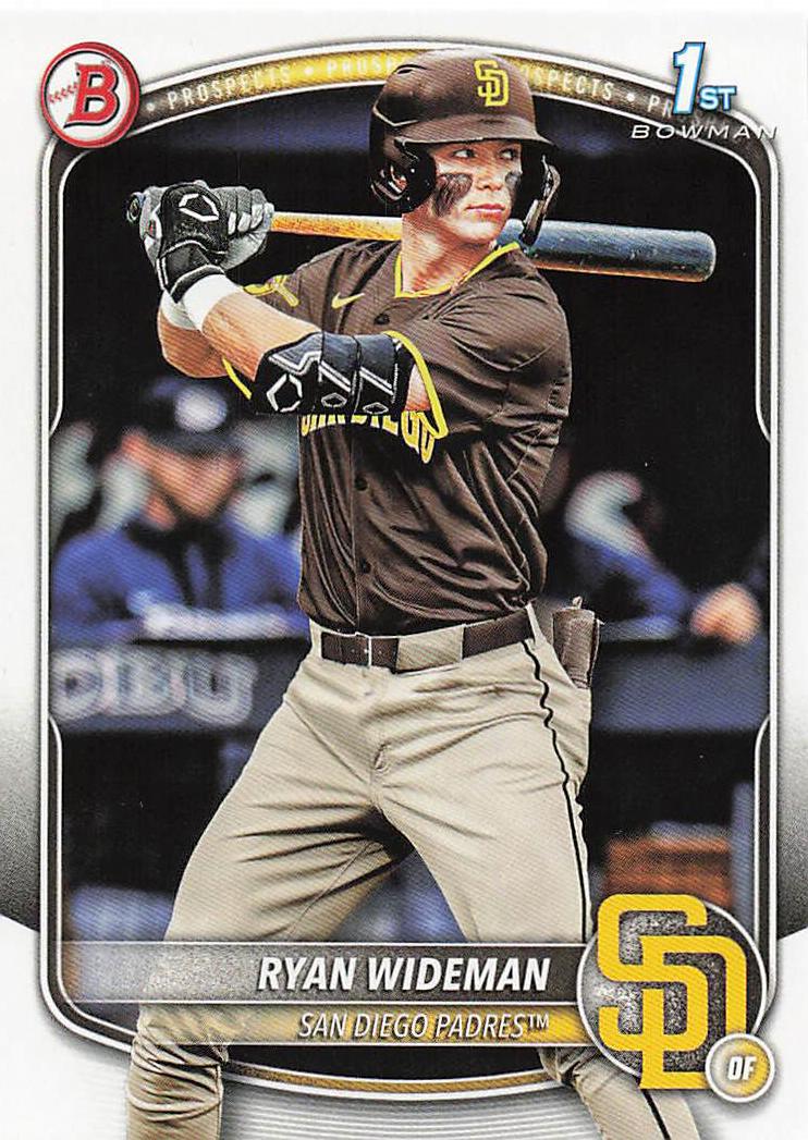 2025 Bowman Draft Baseball Ryan Wideman #BD-190