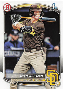 2025 Bowman Draft Baseball Ryan Wideman #BD-190