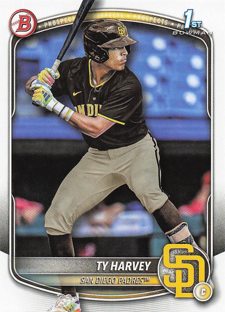 2025 Bowman Draft Baseball Ty Harvey #BD-58